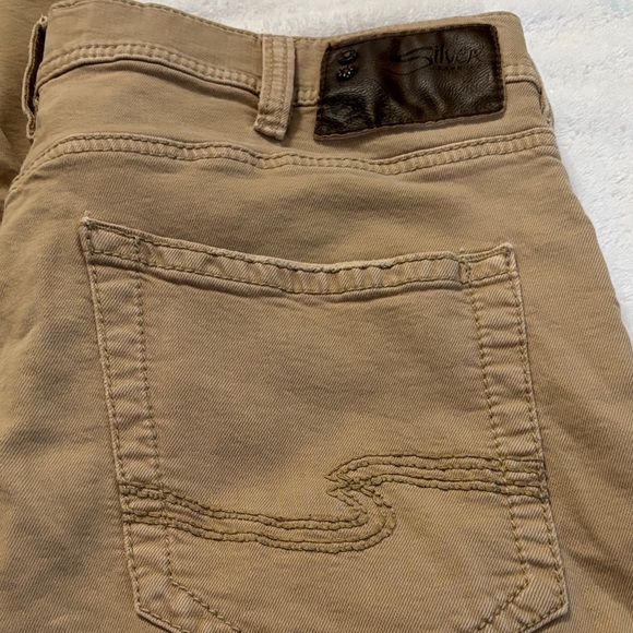 Silver Jeans Light Brown Trousers - Picture 5 of 7